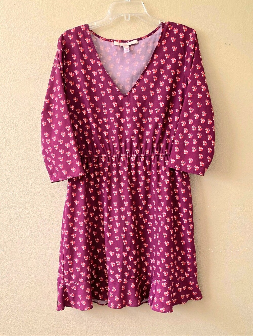 Hutch for Anthropologie Autumn Fox Midi Dress - Size Large